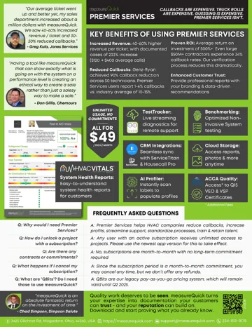 Premier Services Overview cover page