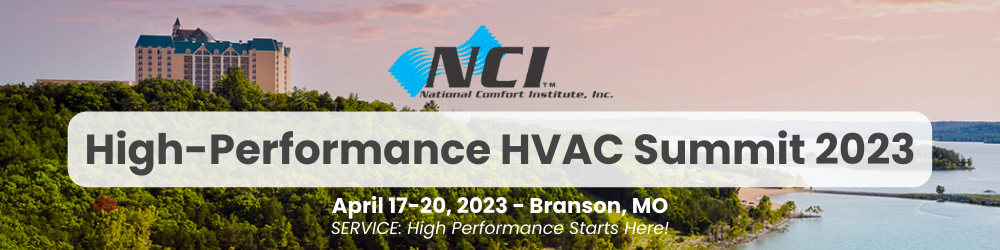 NCI's High-Performance HVAC Summit 2023