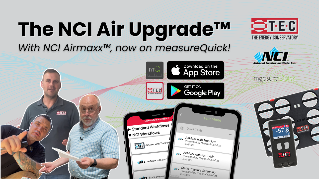 NCI Air Upgrade™ With AirMaxx - Now On MeasureQuick!