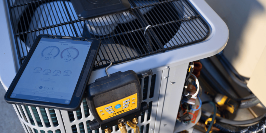 a device on top of a machine