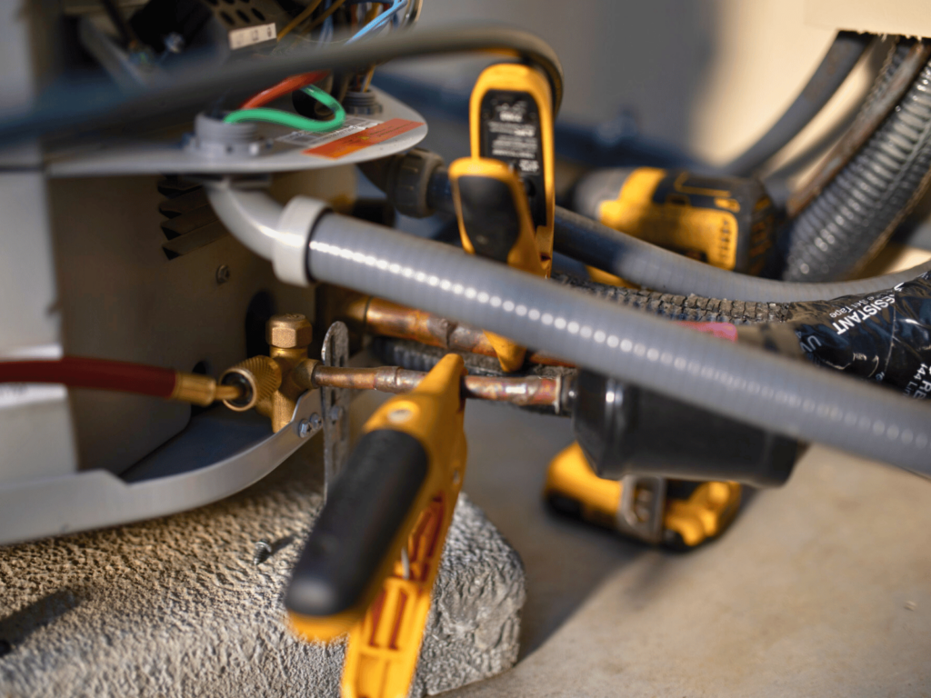 a close up of a machine