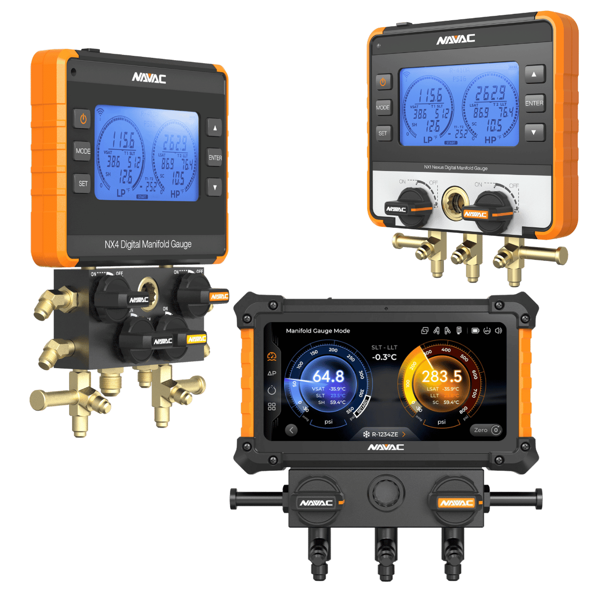 NAVAC Digital Manifolds 1 NAVAC Digital Manifolds 1