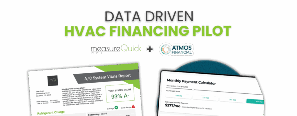 Atmos measureQuick HVAC Vitals Pilot
