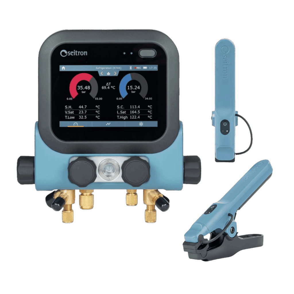 Seitron Be Cool Evo M4S wireless temperature clamp probes