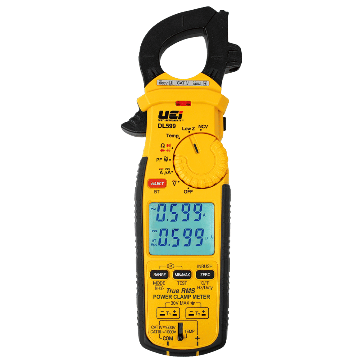 UEi DL599 True RMS HVAC/R Power Clamp Meter